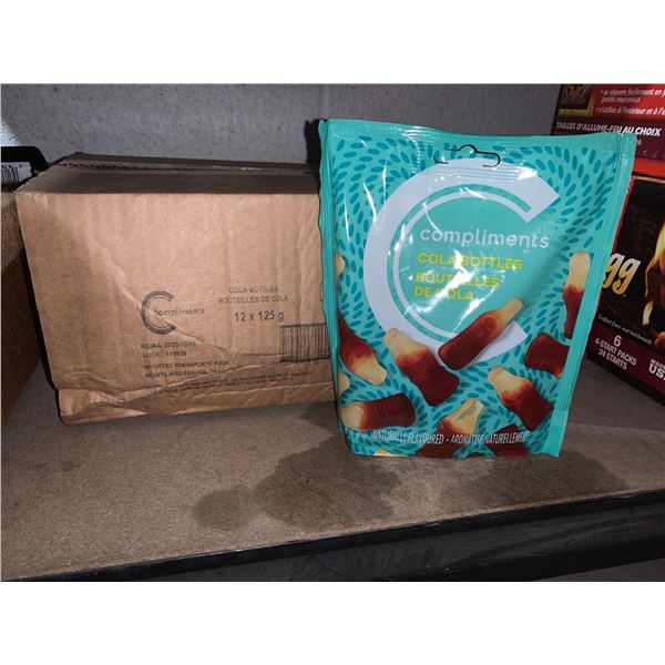 Compliments Cola Bottles 12x125g