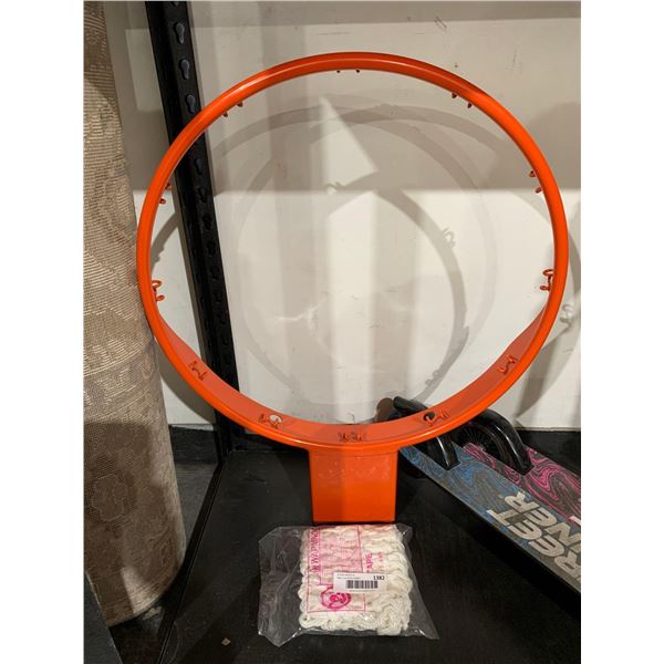 Spalding Replacement Hoop & Net for Basketball Backboard