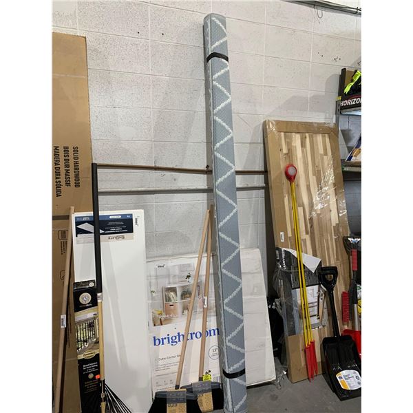 Large Outdoor Area Rug - Gray