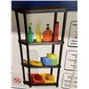 Image 3 : Organize-It Resin Shelving System 4 Levels 12.25"x24.25"x25"h
