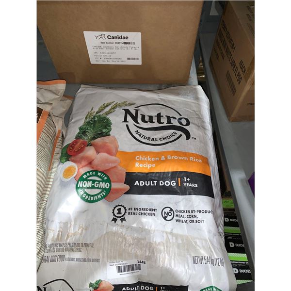 Nutro Chicken & Brown Rice Recipe Adult Dog Food 12 Lbs