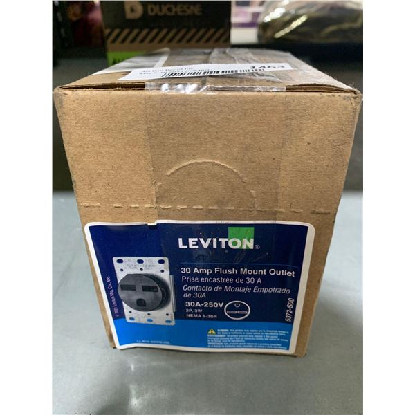 Leviton 30 Amp Flush Mount Outlet 250V