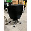 Image 4 : Black Adjustable upholstered Office Chair - some Damage to Arm rest