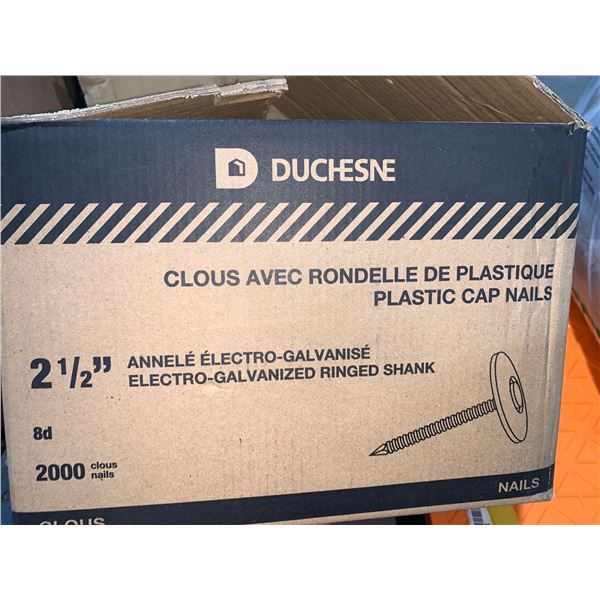 Duchesne 2-1/2" Ringed Shank Nails 2000 Count