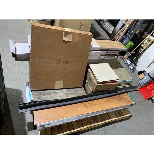 Pallet Lot of Assorted Flooring