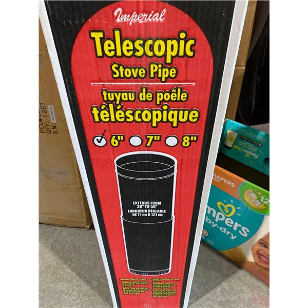 Imperial Telescopic Stove Pipe 28-50"