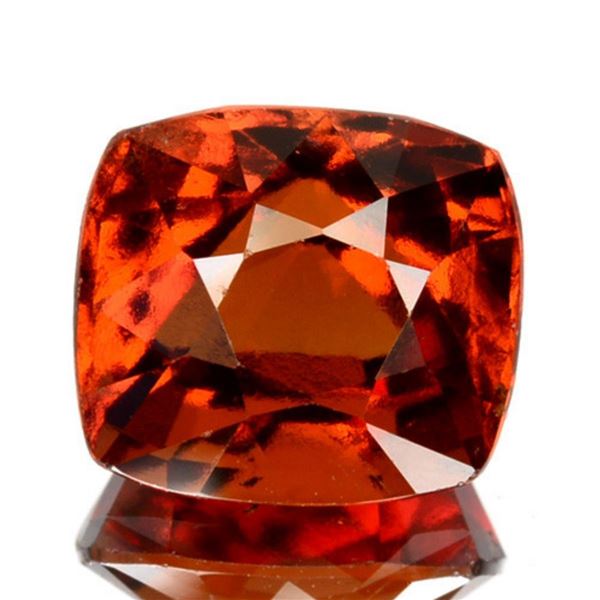 Natural Cushion Spessartite Garnet 2.55 Cts ; VVS
