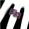 Image 3 : Natural Marquise Rhodolite Garnet Ring
