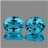 Image 1 : Natutal  Intense Sky Blue Topaz Pair 12 x 10 MM - VVS