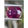 Image 1 : Natural Cushion Purplish/Red Spinel 3.44 Cts  - Certified