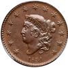 Image 2 : 1831 N-2 R2 Medium Letters PCGS graded MS61 Brown