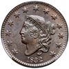Image 2 : 1832 N-1 R2 Medium Letters PCGS graded MS64 Brown, CAC Approved