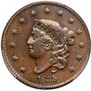 Image 2 : 1835 N-2 R3 Small 8 & Stars PCGS graded AU50