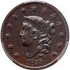 Image 2 : 1835 N-9 R4 Large 8 & Stars PCGS graded AU58