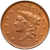 Image 2 : 1836 N-5 R3 PCGS graded MS63 Brown