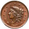 Image 2 : 1837 N-9 R1 Beaded Hair Cord PCGS graded MS64+ Brown