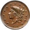 Image 2 : 1837 N-10 R1 Beaded Hair Cord PCGS graded AU55