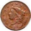 Image 2 : 1837 N-17 R4 Plain Hair Cord, Medium Letters PCGS graded Fair-02