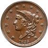 Image 2 : 1838 N-12 R2 Doubled Die Reverse PCGS graded MS64 Brown, CAC Approved