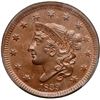 Image 2 : 1839 N-3 R1 Head of 1838 PCGS graded MS66+ Brown