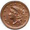 Image 2 : 1839 N-4 R1 Silly Head PCGS graded MS65 Brown