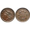 Image 1 : 1839 N-4 R1 Silly Head ANACS graded MS60 Brown