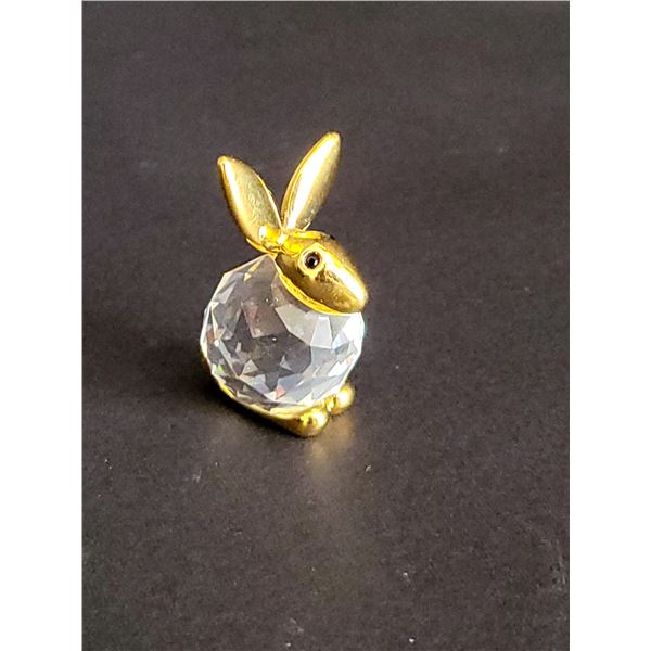 CRYSTAL AND GOLD RABBIT