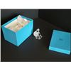 Image 1 : CRYSTAL GLASS FROG IN BIRKS BOX