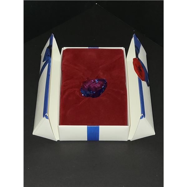 SWAROVSKI BLUE HEART SCS WITH BOX