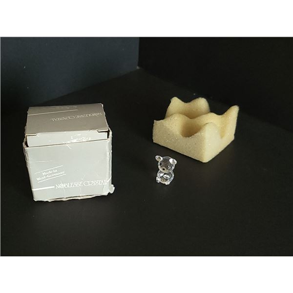 NOBLESSE CRYSTAL BEAR IN BOX