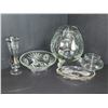 Image 1 : LOT OF VINTAGE GLASS DECOR