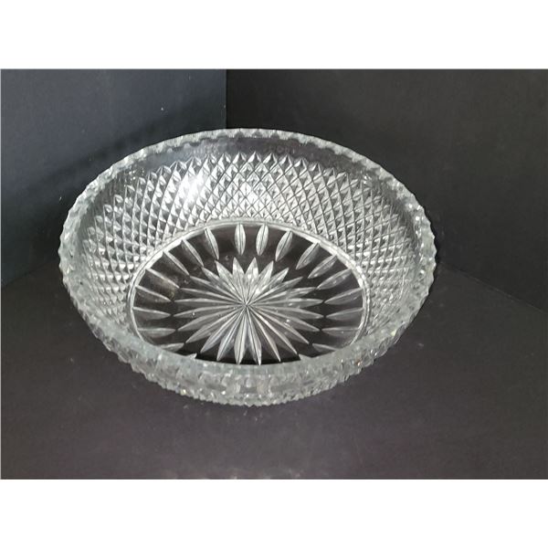 WEXFORD ANCHOR HOCKING CRYSTAL BOWL