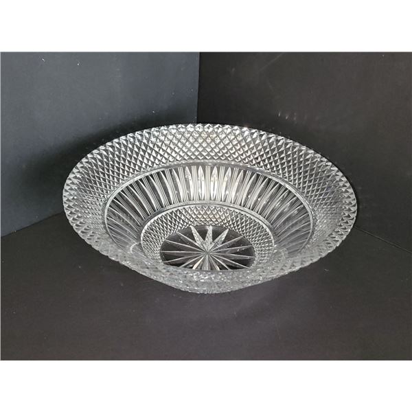 WEXFORD ANCHOR HOCKING CRYSTAL BOWL