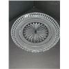 Image 1 : ANCHOR HOCKING CRYSTAL CAKE PLATE