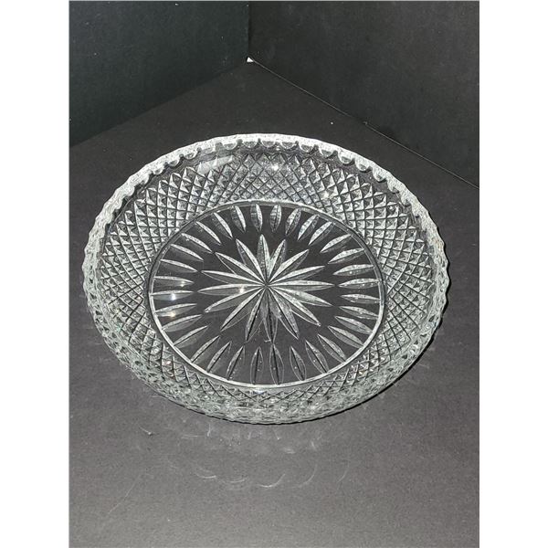 ANCHOR HOCKING SHALLOW ROUND SERVING DISH