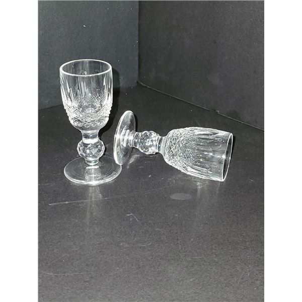 LOT OF 3 WATERFORD COLLEEN CORDIAL GLASSES