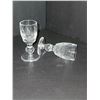 Image 1 : LOT OF 3 WATERFORD COLLEEN CORDIAL GLASSES