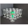 Image 1 : LOT OF 13 DANSK DESIGNS CORDIAL GLASSES