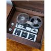 Image 3 : GARRARD STEREO CONSOLE CABINET TURNTABLE RADIO REEL TO REEL