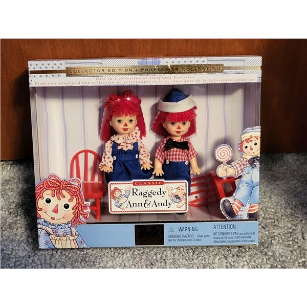 BARBIE RAGGEDY ANNE AND ANDY KELLY AND TOMMY