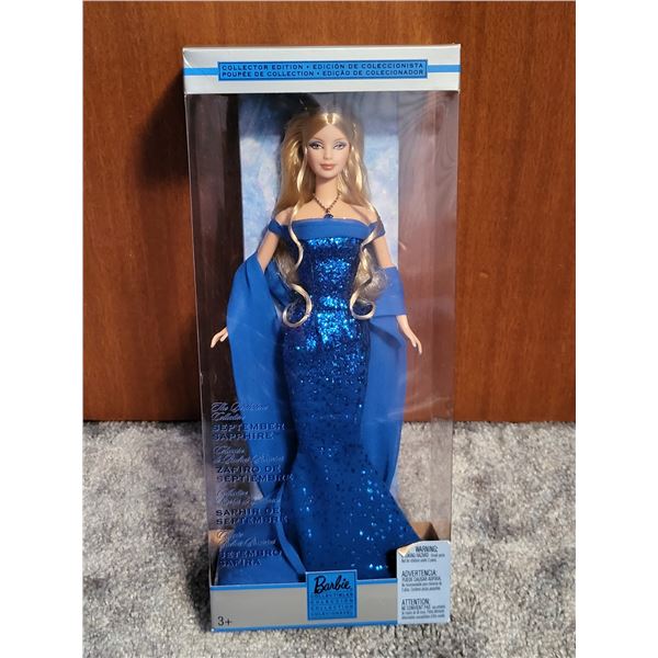 BARBIE SEPTEMBER SAPPHIRE BARBIE COLLECTORS EDITION