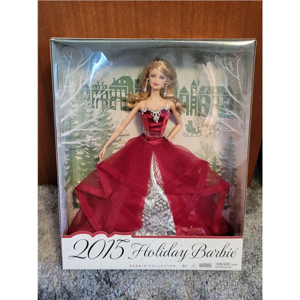 BARBIE 2015 HOLIDAY BARBIE COLLECTOR