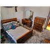 Image 1 : ART DECO WATERFALL 1940S BEDROOM SET