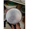 Image 8 : CONTENTS OF 2 LOWER CUPBOARDS (WEAR EVER POT SET)