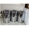 Image 1 : RARE MID CENTRY KREAMER WARE CANISTER SET