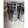Image 2 : RARE MID CENTRY KREAMER WARE CANISTER SET
