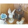 Image 8 : CONTENTS OF LOWER SHELF IN CHINA CABINET