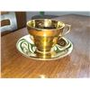 Image 2 : ROYAL WINTON GRIMWADES GOLD TEACUP AND SAUCER SET