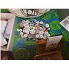Image 3 : LOT OF SEWING NOTIONS AND FABRIC, ETC
