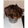 Image 1 : OLD DARK BROWN FUR HAT